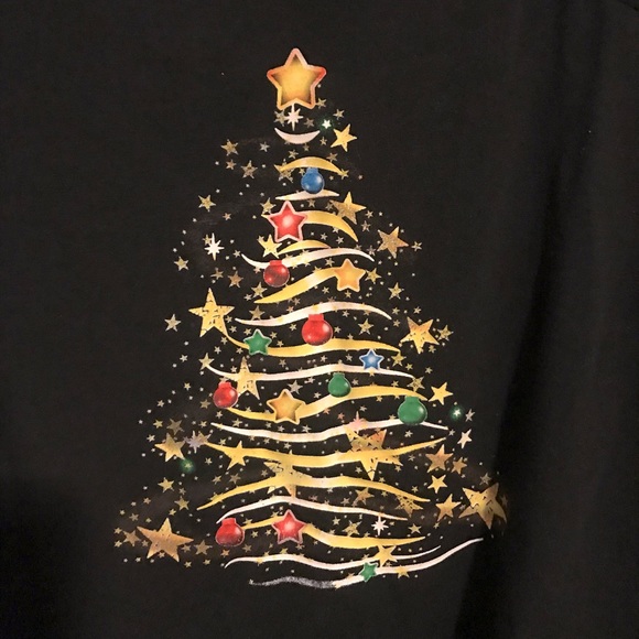 Made with Love Christmas top nwt size S recycled fabric - Picture 4 of 8